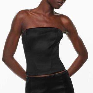 Aritzia Castle Satin Bustier